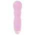 Cuties Mini Rose - vibrerende dildo - golvend - oplaadbaar - roze