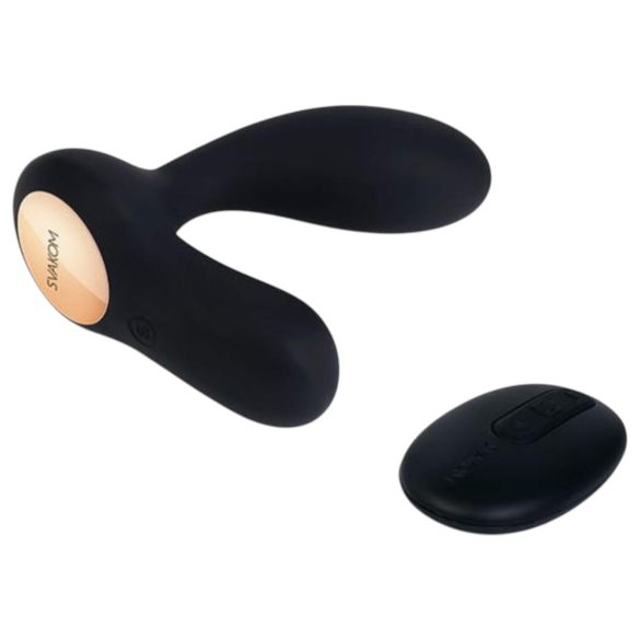 Svakom Vick - waterdichte prostate- en G-spot vibrator (zwart)