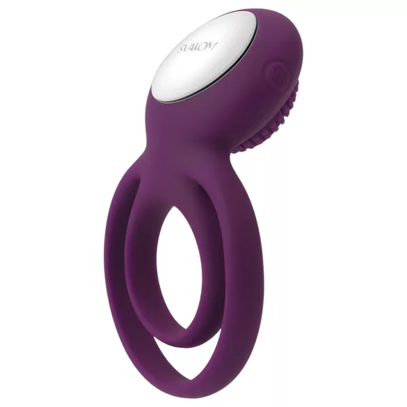 Svakom Tammy - vibrerende penis- en balring - oplaadbaar - paars