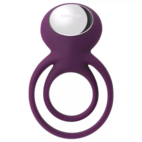Svakom Tammy - vibrerende penis- en balring - oplaadbaar - paars