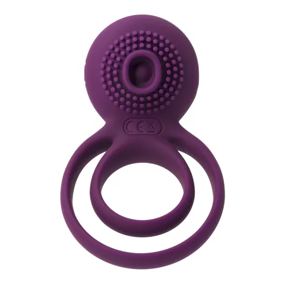 Svakom Tammy - vibrerende penis- en balring - oplaadbaar - paars