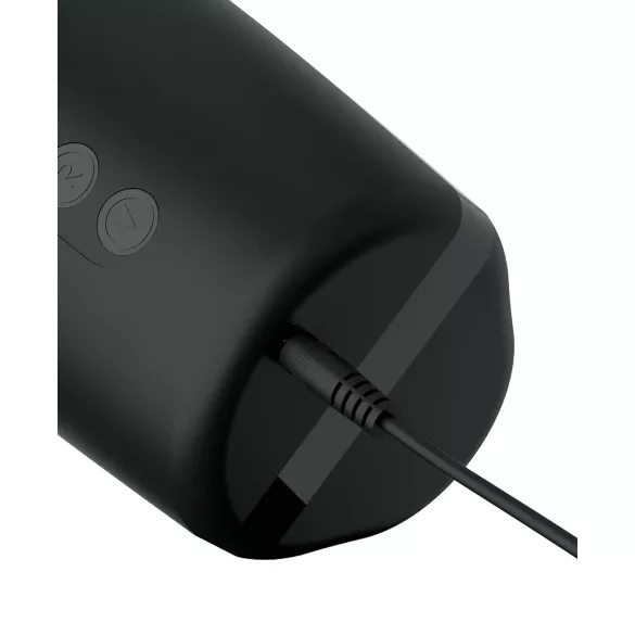 PDX Elite - automatische masturbator - zuigen & op en neer beweging - zwart