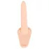 You2Toys - Strap-on dildo vibrator - oplaadbaar - huidkleurig