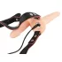 You2Toys - strap-on dubbele vibrator - siliconen - huidkleurig
