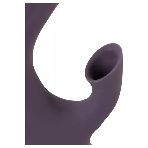 Javida - vibrator met clitorisstimulator - waterdicht - paars