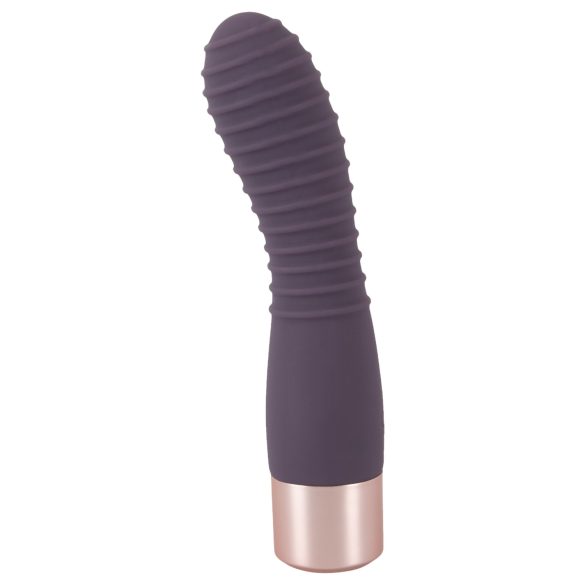 You2Toys Elegant Flexy - Oplaadbare, geribbelde G-spot vibrator (paars)