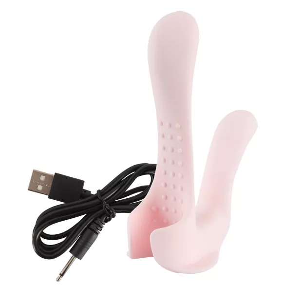 Couples Choice - 2‑motorige koppelvibrator (roze)