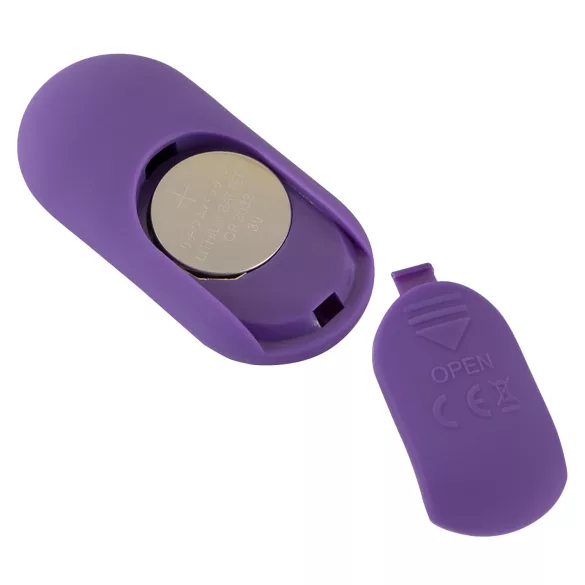 Smile - vibrerende slip - draadloze oplaadbare clitoris vibrator - paars