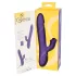 Smile Pearl - vibrator met parels - stootfunctie - paars