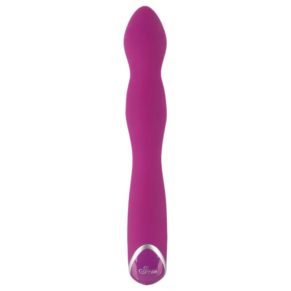 SMILE - flexibele A- en G-spot vibrator - siliconen - roze