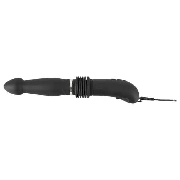 You2Toys - seksspeelgoed machine - oplaadbare stoot vibrator - zwart