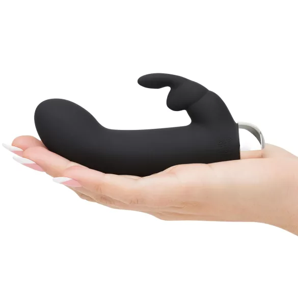 Fifty Shades of Grey Greedy Girl - rabbit vibrator - zwart