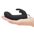 Fifty Shades of Grey Greedy Girl - rabbit vibrator - zwart