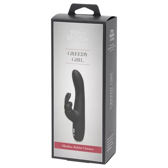 Fifty Shades of Grey Greedy Girl - oplaadbare vibrator - zwart
