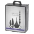 Fifty Shades of Grey - 4-delige anale set - siliconen - zwart