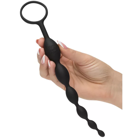 Fifty Shades of Grey - 4-delige anale set - siliconen - zwart