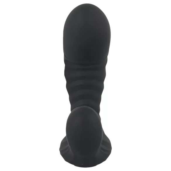 You2Toys - opblaasbare vibrator met afstandsbediening - zwart