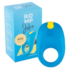 ROMP Juke - vibrerende penisring - waterdicht - blauw