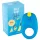 ROMP Juke - vibrerende penisring - waterdicht - blauw