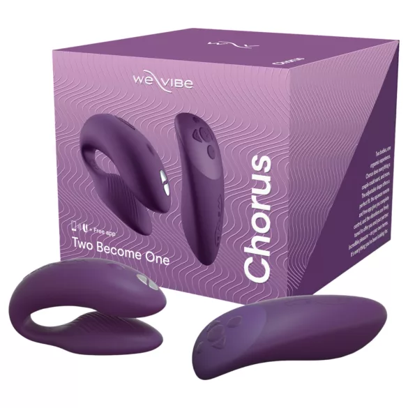 We-Vibe Chorus - slimme paarvibrator met accu (paars)