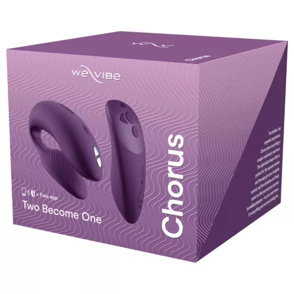 We-Vibe Chorus - slimme paarvibrator met accu (paars)