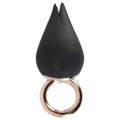 Belou - clitoris vibrator - oplaadbaar waterdicht - zwart