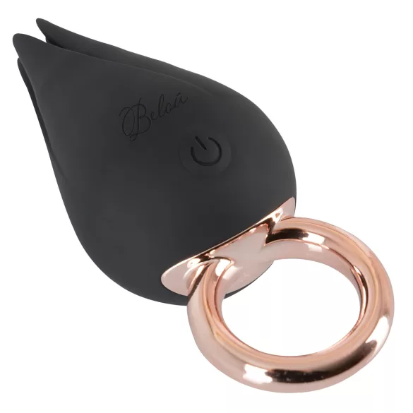 Belou - clitoris vibrator - oplaadbaar waterdicht - zwart