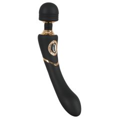   Cleopatra Wand - oplaadbare waterproof massage vibrator - zwart