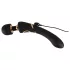 Cleopatra Wand - oplaadbare waterproof massage vibrator - zwart