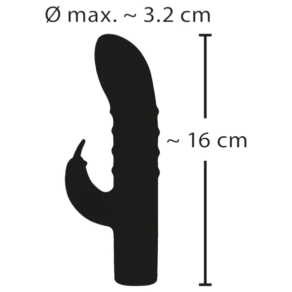 Rabbit Vibe - vibrator met clitorisstimulator en G-spot - oplaadbaar - paars