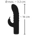 Rabbit Vibe - vibrator met clitorisstimulator en G-spot - oplaadbaar - paars