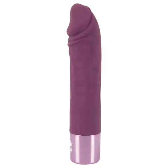 You2Toys - vibrator - oplaadbaar, waterproof, realistisch - paars