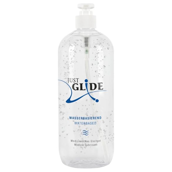 Just Glide - glijmiddel op waterbasis - 1000 ml