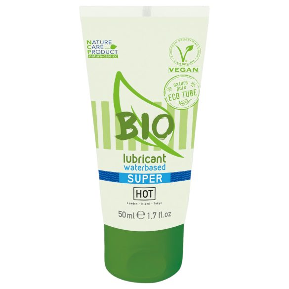 HOT Bio Super - glijmiddel op waterbasis - vegan - 50ml