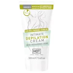 HOT Intimate - ontharingscrème intiem met spatel - 100ml