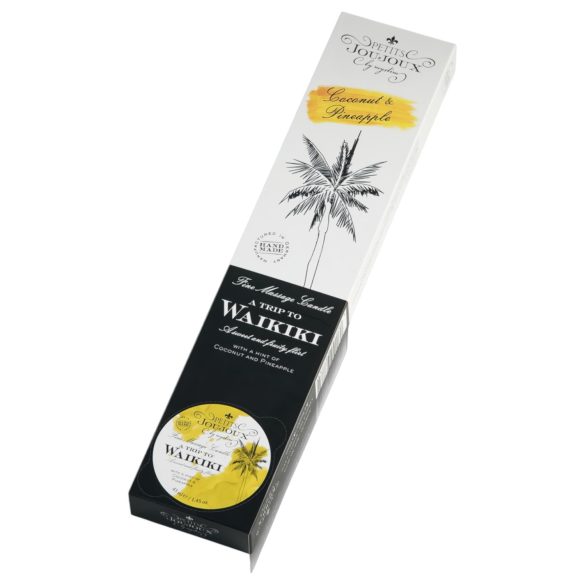 Petits Joujoux Waikiki - massagekaars - kokos ananas geur - 5x43ml