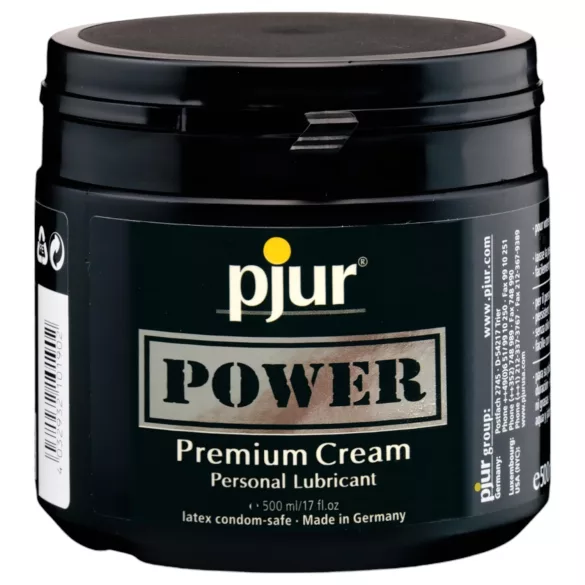 Pjur Power - glijmiddel crème - premium - 500ml