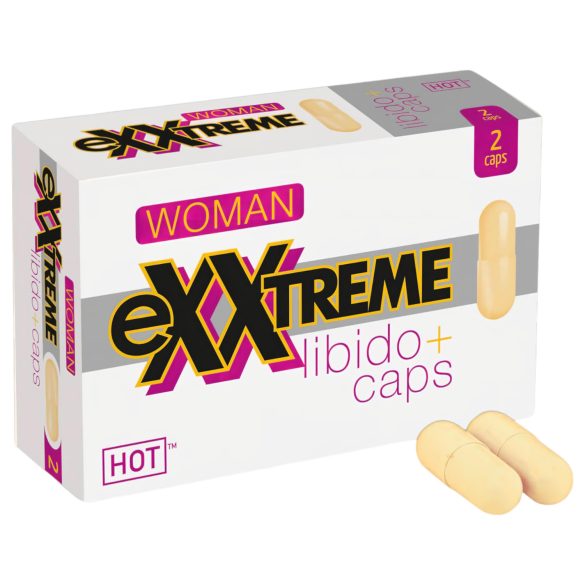 Hot exxtreme - libido verhogende capsules voor vrouwen - 2 stuks