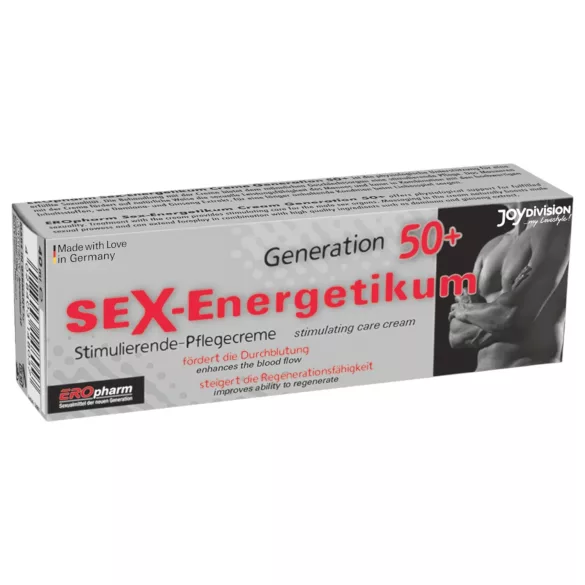 Sex Energetic - peniscrème - stimuleert erectie - 40ml
