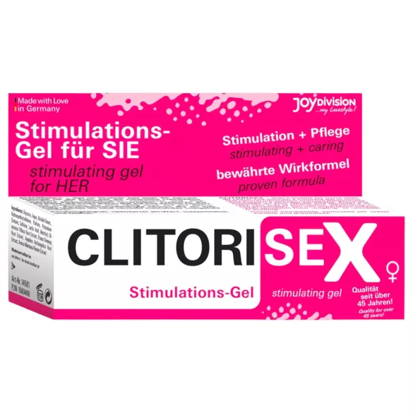 CLITORISEX - stimulerende crème voor vrouwen - 25ml