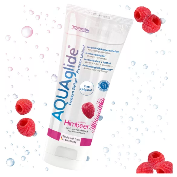 AQUAglide - glijmiddel op waterbasis - framboos - 100ml