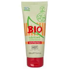 HOT BIO - glijmiddel met verwarmend effect - vegan - 100 ml