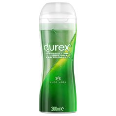Durex 2in1 Massage-olie - Aloe Vera (200ml)