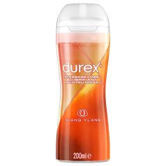 Durex 2in1 massageolie - Ylang Ylang (200ml)
