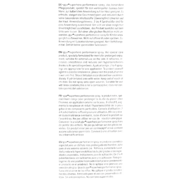 Pjur Superheld orgasme-stop (20 ml)