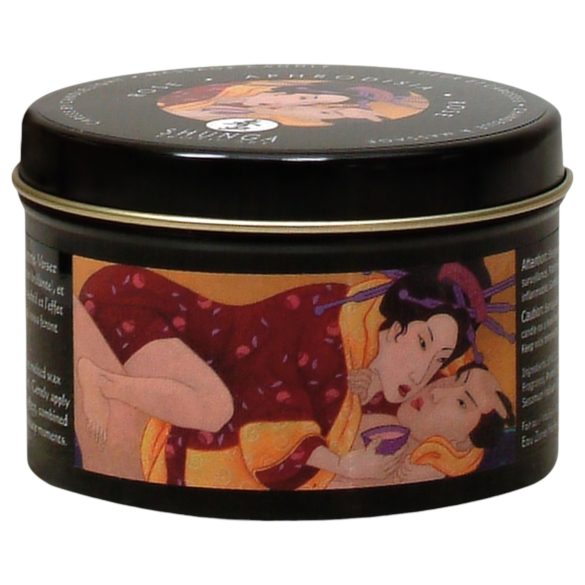 Shunga - massagekaars - lustopwekkend - rozengeur - 170ml