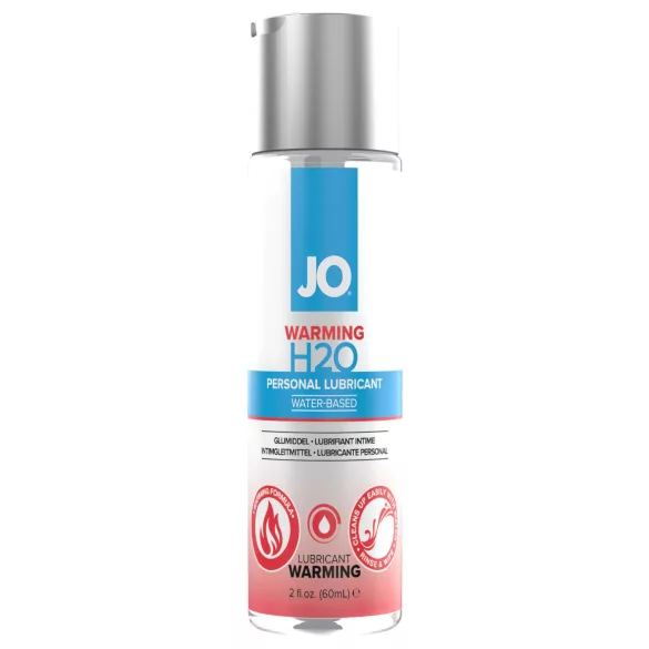 H2O - Glijmiddel op waterbasis - Verwarmend - 60ml