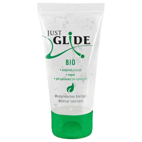Just Glide Bio - glijmiddel op waterbasis - vegan - 50 ml