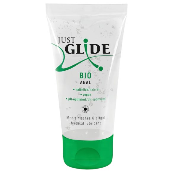 Just Glide - glijmiddel anaal - waterbasis vegan - 50ml