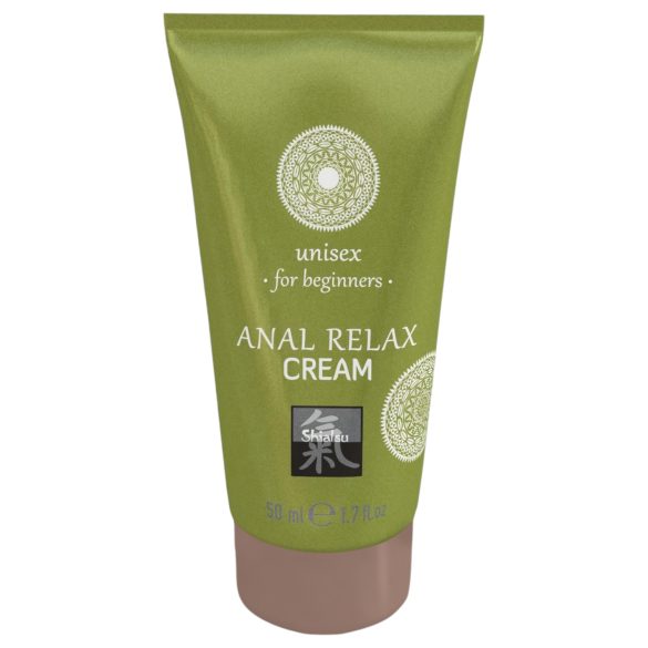 HOT Shiatsu - anale glijmiddel - ontspannend - crème - 50ml